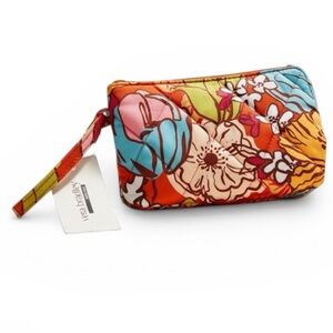 Vera Bradley New Floral Zip Wristlet - Bright Multi